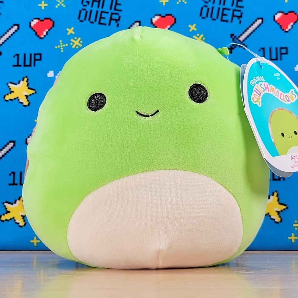 Squishmallows Antoni the Sea Turtle 7.5" UltraSoft Stuffed Sealife Plush NWT